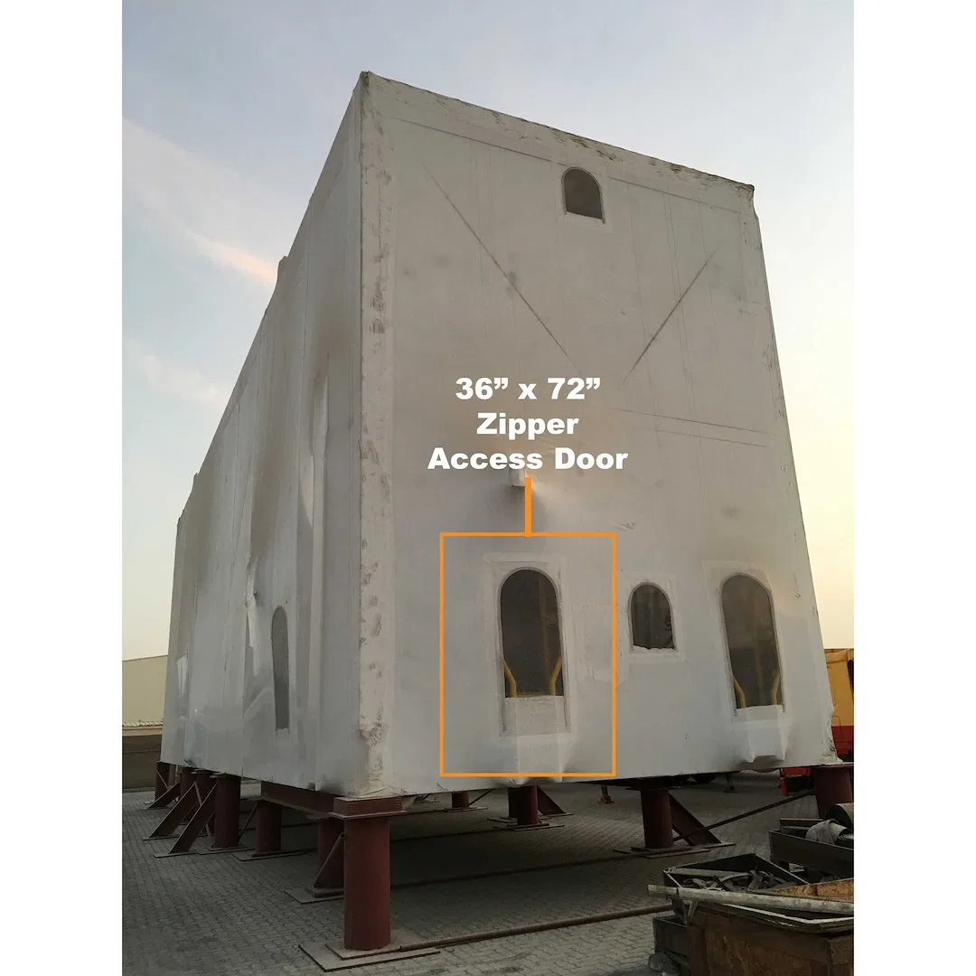 DS-72 – DR.SHRINK Boat Shrink Wrap Access Door, Allows Access Into Covered Objects Without Compromising The Covers In...